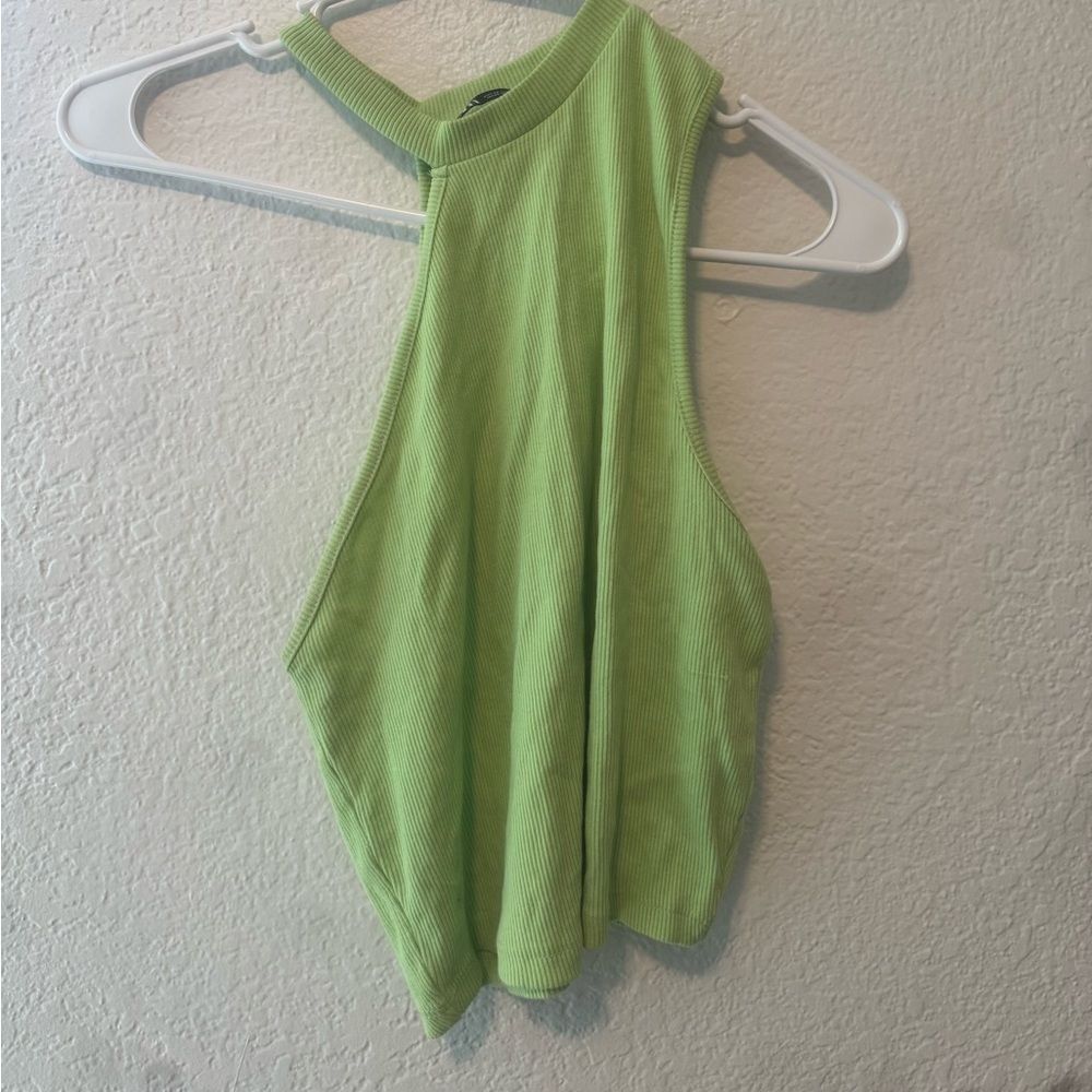 Unique Zara Green Tank Top